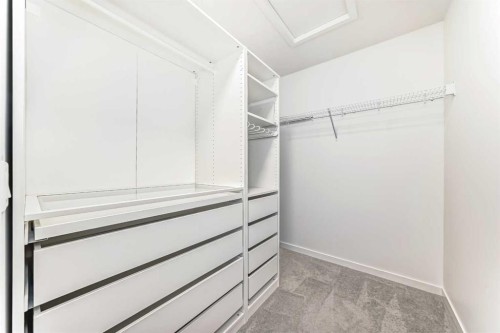 64 Masters Row Se, Calgary, AB - Indoor With Storage
