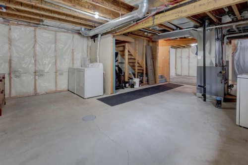 106 Luxstone Way Sw, Airdrie, AB - Indoor Photo Showing Basement