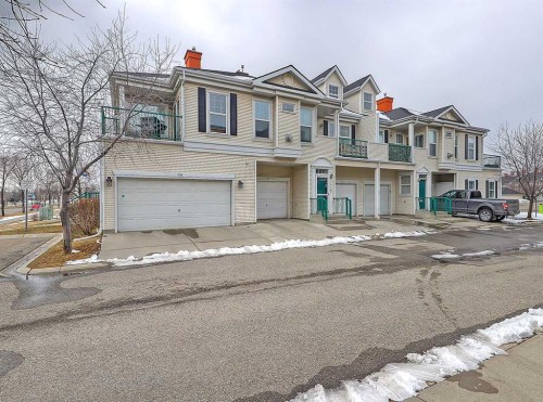 104 Prestwick Gardens Se, Calgary, AB - Outdoor With Balcony With Facade