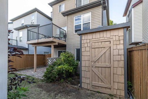 112 Covepark Rise Ne, Calgary, AB - Outdoor With Deck Patio Veranda With Exterior