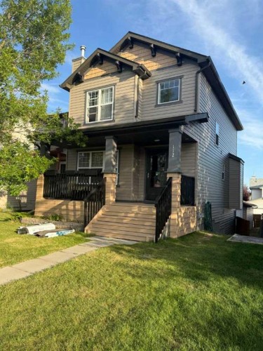112 Covepark Rise Ne, Calgary, AB - Outdoor With Deck Patio Veranda