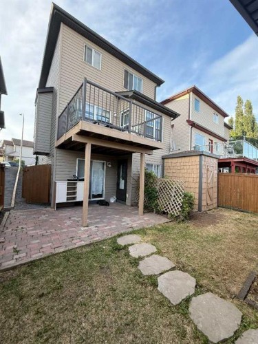 112 Covepark Rise Ne, Calgary, AB - Outdoor With Deck Patio Veranda