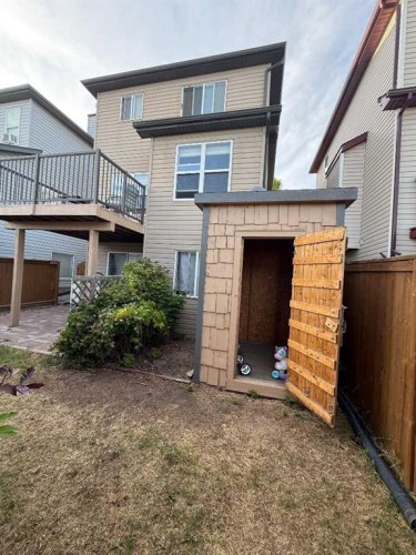 112 Covepark Rise Ne, Calgary, AB - Outdoor With Deck Patio Veranda With Exterior