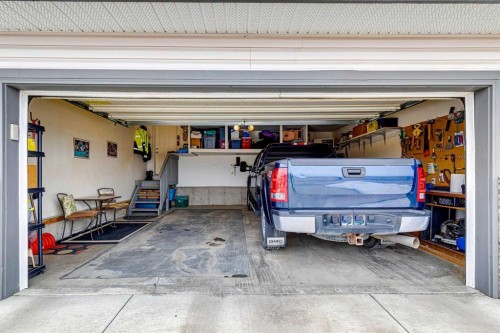 328 Cove Road, Chestermere, AB - Indoor Photo Showing Garage