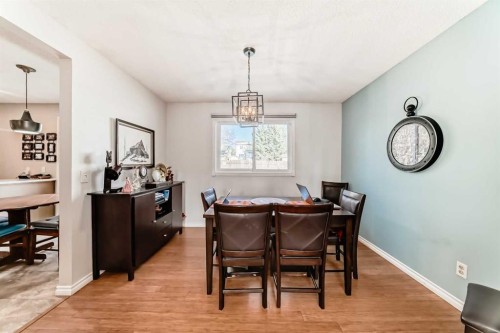 8 Meadow Place Se, Airdrie, AB - Indoor Photo Showing Dining Room