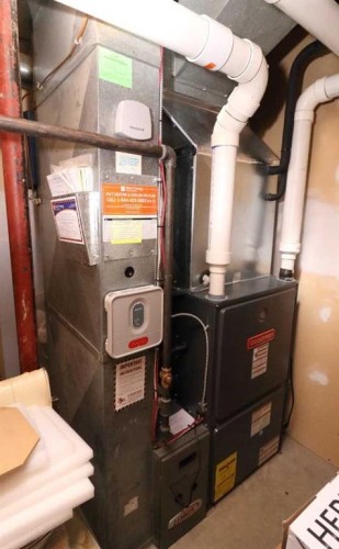 8 Meadow Place Se, Airdrie, AB - Indoor Photo Showing Basement