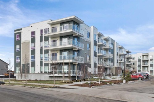 3205-220 Seton Grove Se, Calgary, AB - Outdoor With Balcony With Facade