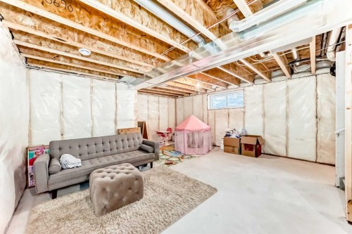 146 Highview Gate Se, Airdrie, AB - Indoor Photo Showing Basement
