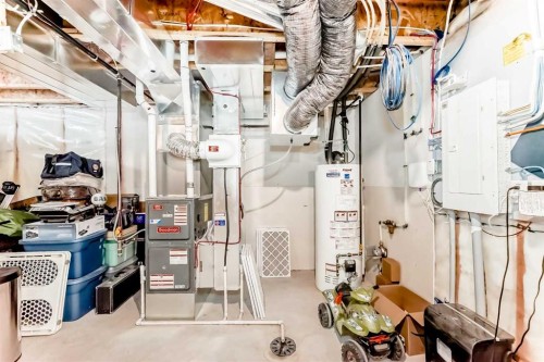 146 Highview Gate Se, Airdrie, AB - Indoor Photo Showing Basement