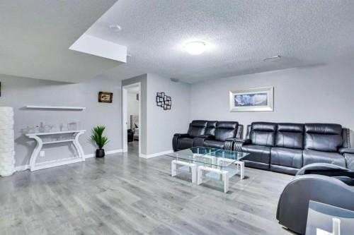 100 Redstone Parade Ne, Calgary, AB - Indoor Photo Showing Living Room