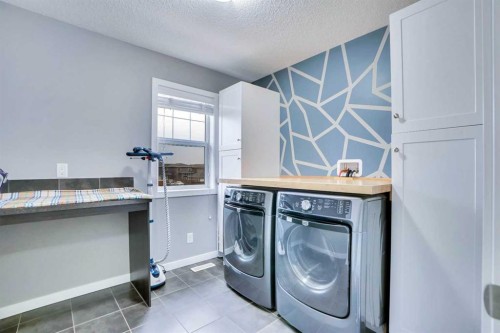 100 Redstone Parade Ne, Calgary, AB - Indoor Photo Showing Laundry Room
