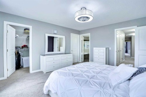 100 Redstone Parade Ne, Calgary, AB - Indoor Photo Showing Bedroom