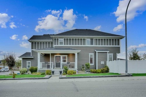 100 Redstone Parade Ne, Calgary, AB - Outdoor With Facade