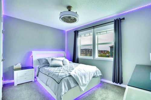 100 Redstone Parade Ne, Calgary, AB - Indoor Photo Showing Bedroom