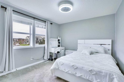 100 Redstone Parade Ne, Calgary, AB - Indoor Photo Showing Bedroom