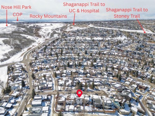 220 Macewan Glen Place Nw, Calgary, AB -  With View
