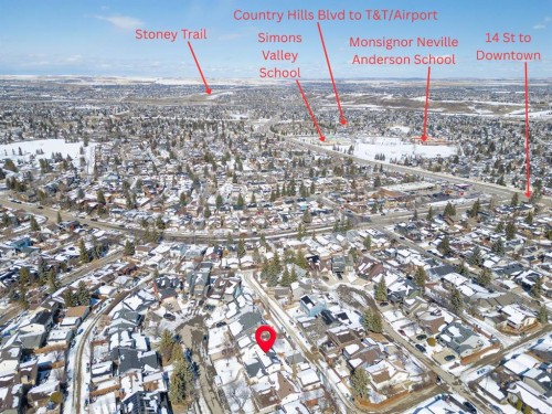 220 Macewan Glen Place Nw, Calgary, AB -  With View