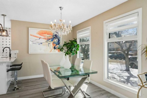 220 Macewan Glen Place Nw, Calgary, AB - Indoor Photo Showing Dining Room
