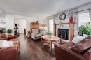 4 Cedargrove Way Sw, Calgary, AB  - Indoor Photo Showing Living Room With Fireplace 