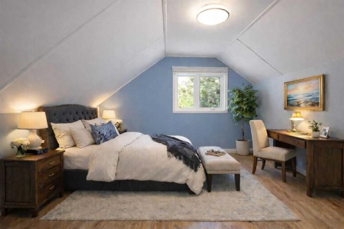 928 18A Street Ne, Calgary, AB - Indoor Photo Showing Bedroom
