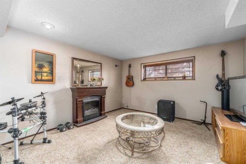 71 Sunmills Drive Se, Calgary, AB - Indoor With Fireplace