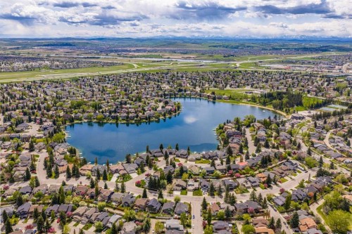 71 Sunmills Drive Se, Calgary, AB - Outdoor With Body Of Water With View