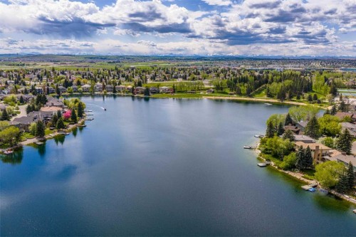 71 Sunmills Drive Se, Calgary, AB - Outdoor With Body Of Water With View