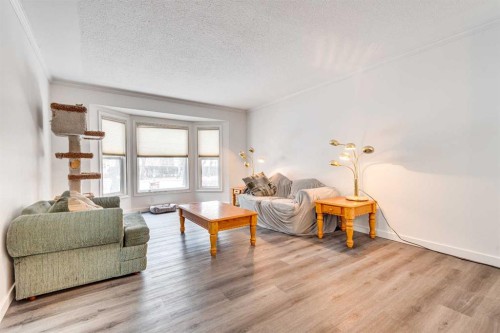 133 6 Avenue Se, Three Hills, AB - Indoor Photo Showing Living Room