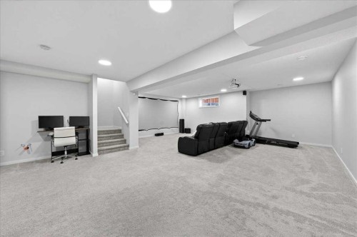 318 Walcrest Way Se, Calgary, AB - Indoor Photo Showing Basement