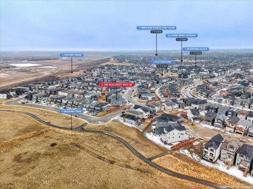 318 Walcrest Way Se, Calgary, AB - Outdoor With View