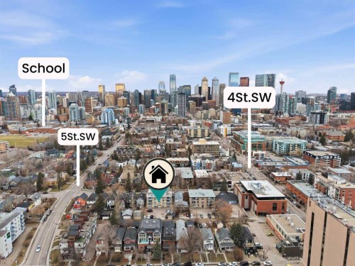 401-525 22 Avenue Sw, Calgary, AB - Outdoor With View