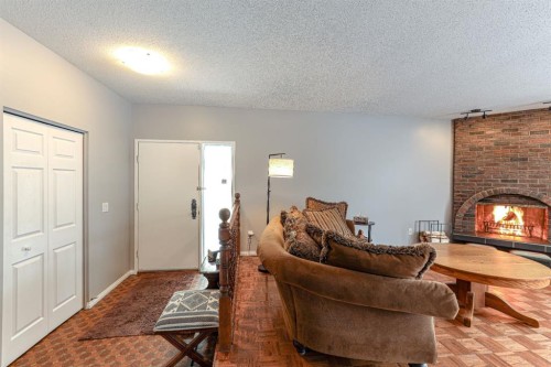 824 Whitemont Drive Ne, Calgary, AB - Indoor With Fireplace