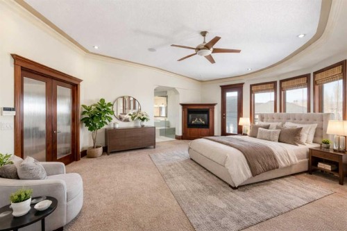 8 Coulee Park Sw, Calgary, AB - Indoor Photo Showing Bedroom