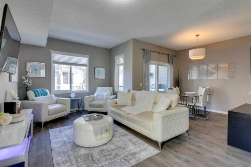 510 Nolanlake Villas Nw, Calgary, AB - Indoor Photo Showing Living Room
