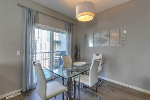 510 Nolanlake Villas Nw, Calgary, AB - Indoor Photo Showing Dining Room