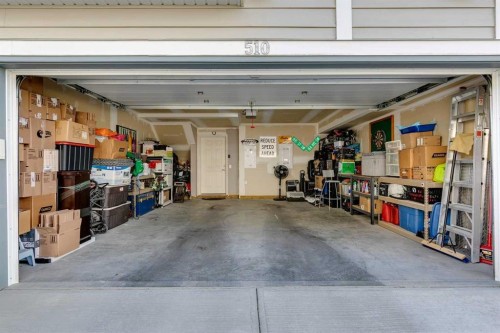510 Nolanlake Villas Nw, Calgary, AB - Indoor Photo Showing Garage