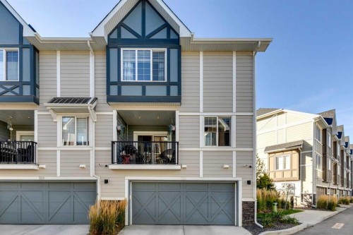 510 Nolanlake Villas Nw, Calgary, AB - Outdoor With Balcony With Facade