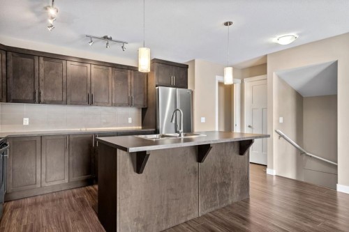 309 Skyview Ranch Grove Ne, Calgary, AB - Indoor Photo Showing Kitchen With Upgraded Kitchen