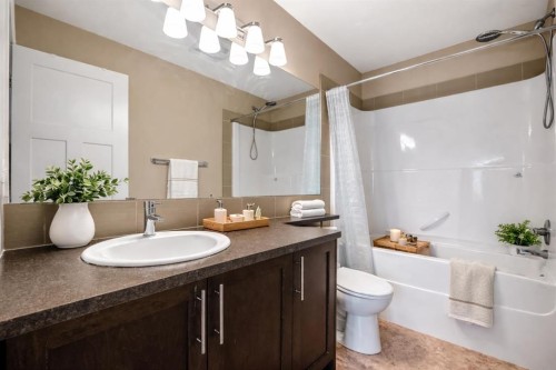 309 Skyview Ranch Grove Ne, Calgary, AB - Indoor Photo Showing Bathroom