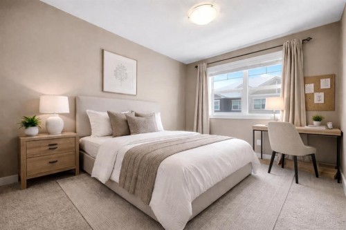 309 Skyview Ranch Grove Ne, Calgary, AB - Indoor Photo Showing Bedroom