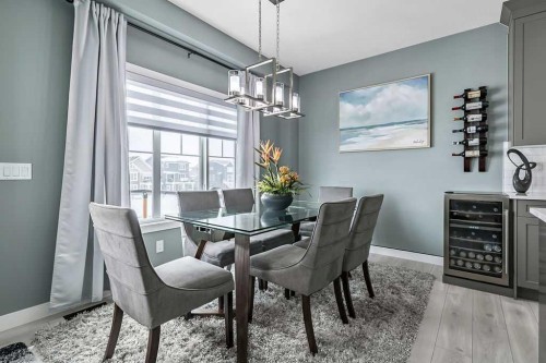 5 Birch Glen, Okotoks, AB - Indoor Photo Showing Dining Room