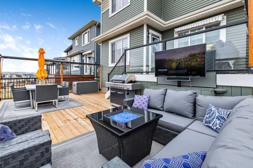 5 Birch Glen, Okotoks, AB - Outdoor With Deck Patio Veranda With Exterior