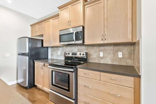 280 Copperstone Gardens Se, Calgary, AB - Indoor Photo Showing Kitchen With Stainless Steel Kitchen