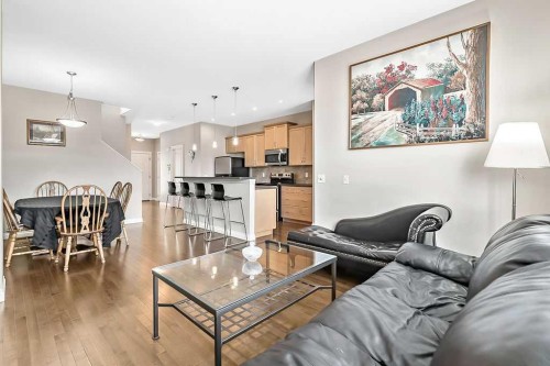 280 Copperstone Gardens Se, Calgary, AB - Indoor Photo Showing Living Room