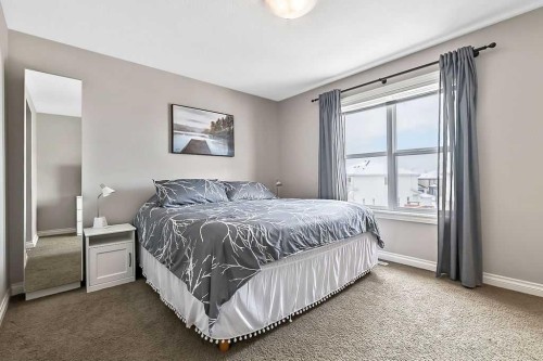280 Copperstone Gardens Se, Calgary, AB - Indoor Photo Showing Bedroom
