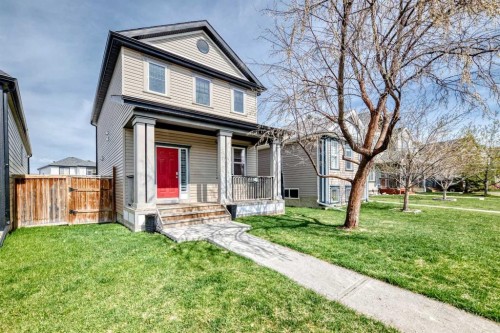 280 Copperstone Gardens Se, Calgary, AB - Outdoor With Deck Patio Veranda