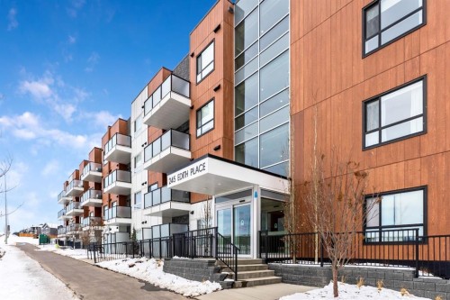 419-245 Edith Place Nw, Calgary, AB - Outdoor With Balcony