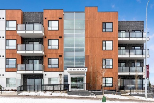 419-245 Edith Place Nw, Calgary, AB - Outdoor With Balcony With Facade