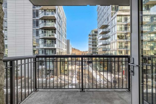 314-222 Riverfront Avenue Sw, Calgary, AB - Outdoor With Balcony