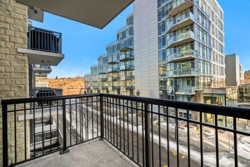 314-222 Riverfront Avenue Sw, Calgary, AB - Outdoor With Balcony With Exterior